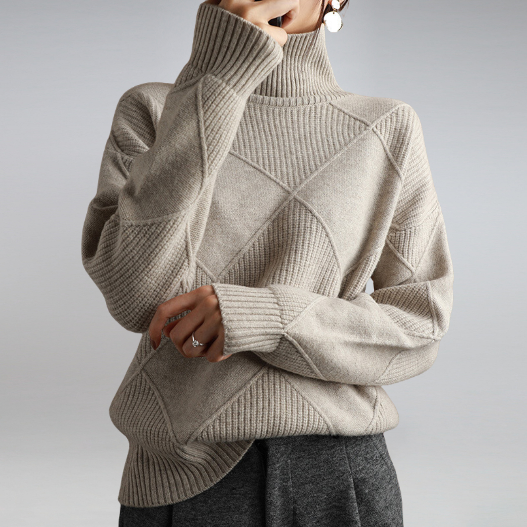Quilla - Luxurious Turtleneck Sweater