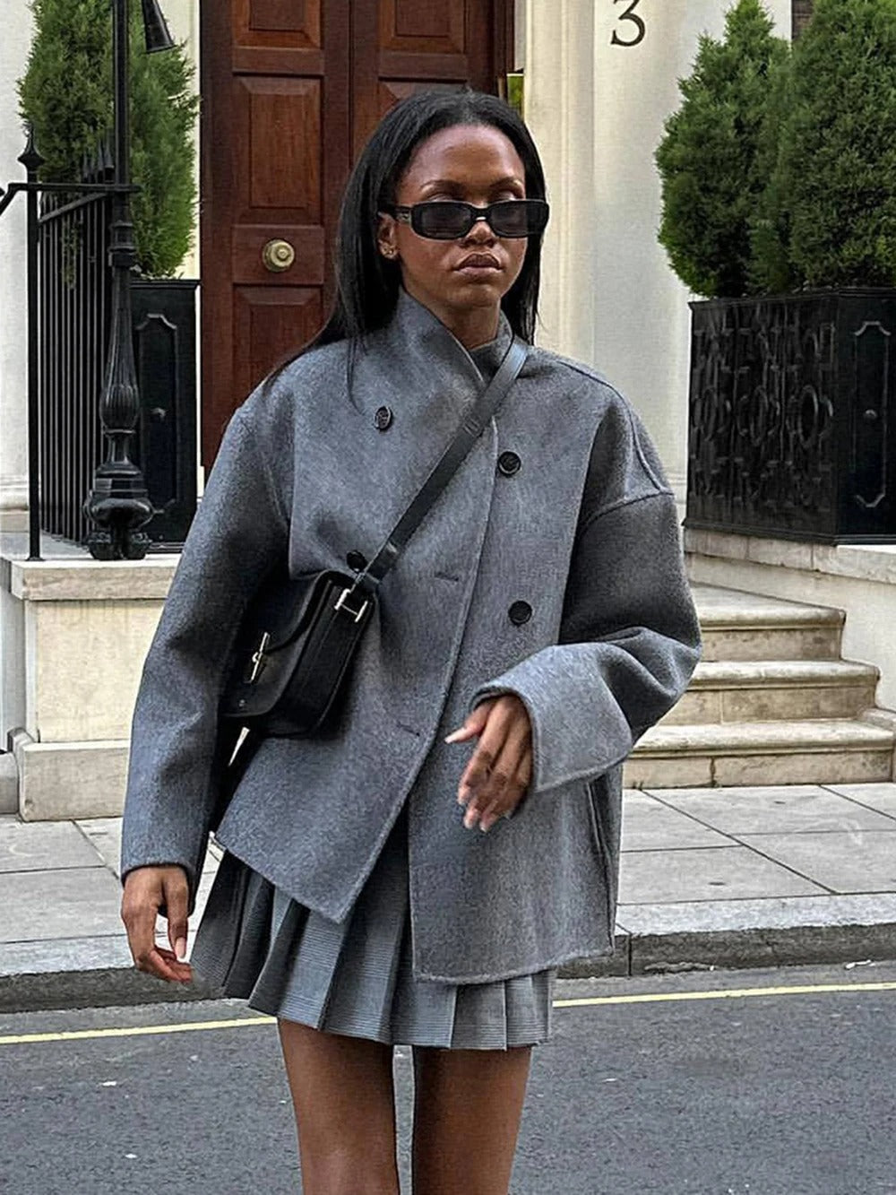 Coralie - Oversized wool coat