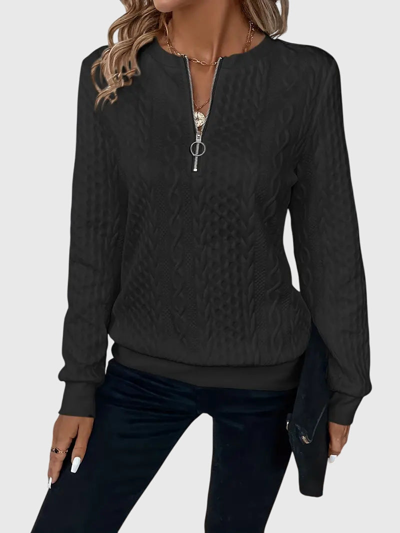 Thatcher - Sweater with Zipper