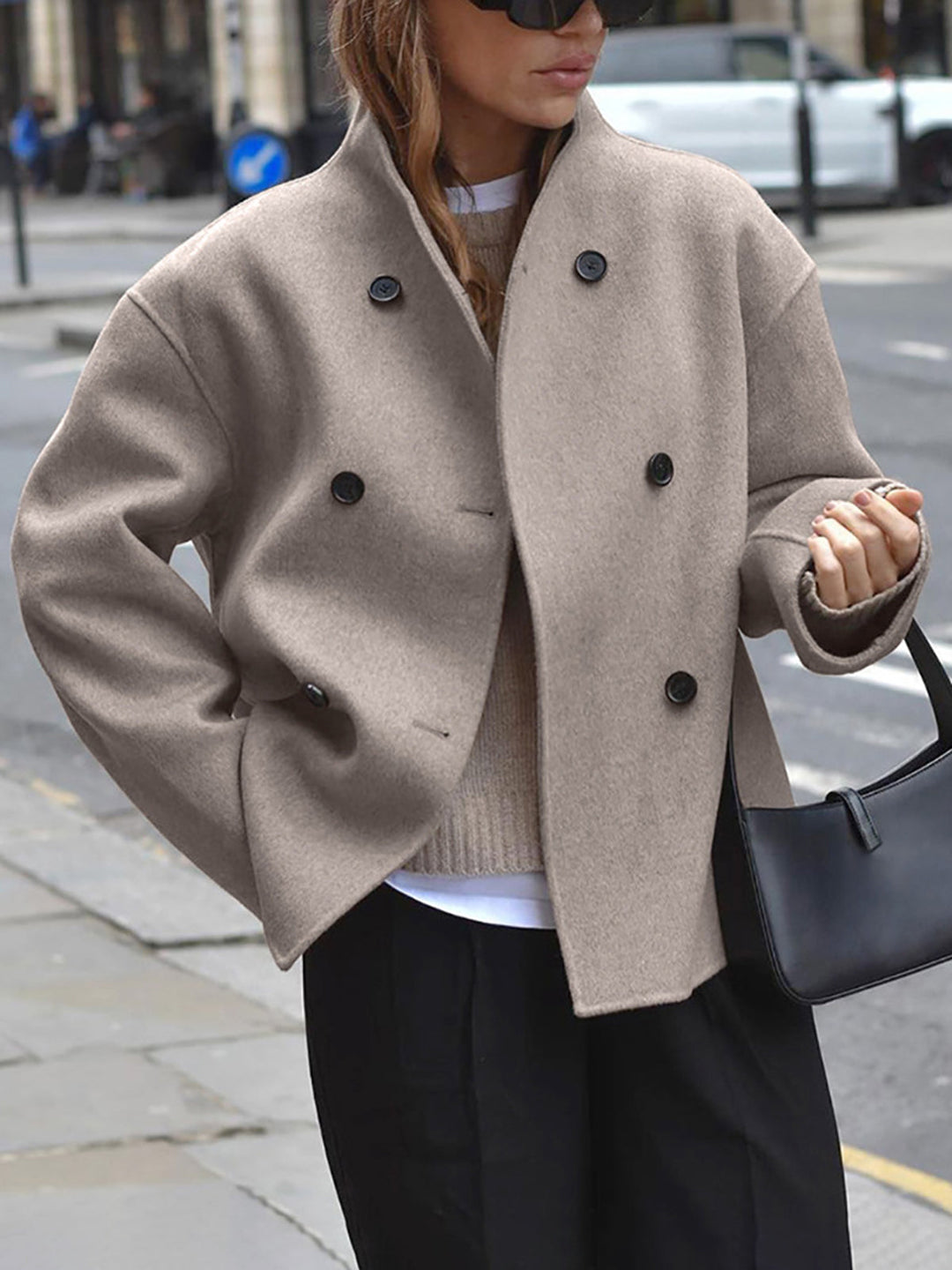 Coralie - Oversized wool coat