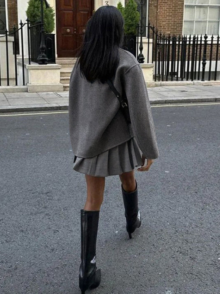 Coralie - Oversized wool coat