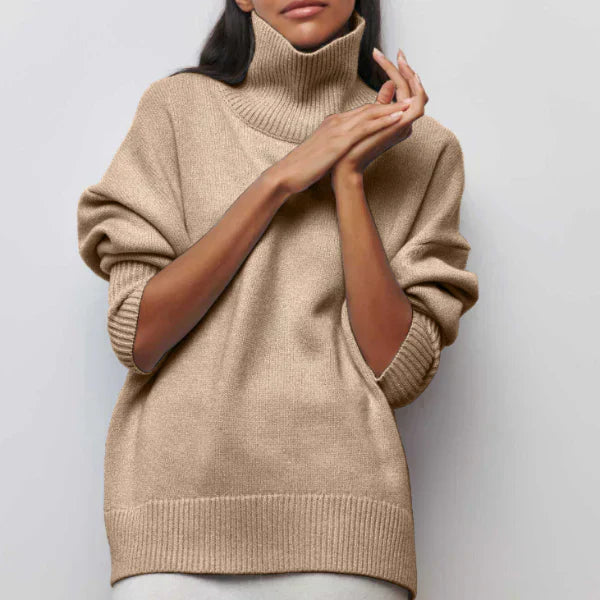 Catriona - Oversized Turtleneck Sweater