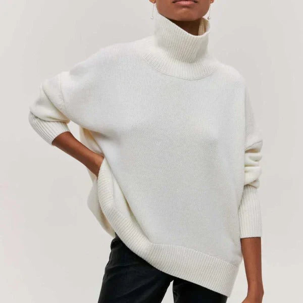 Catriona - Oversized Turtleneck Sweater