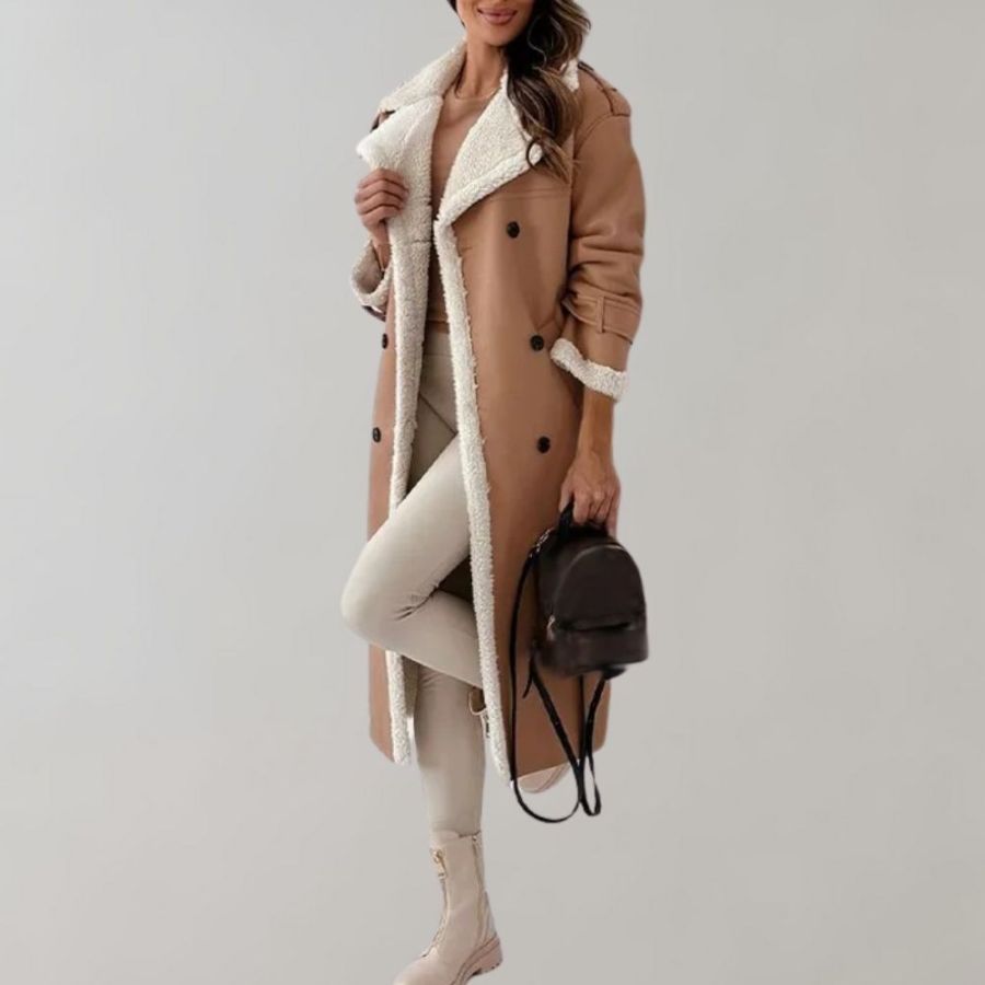 Ember –  Long warm ladies winter coat