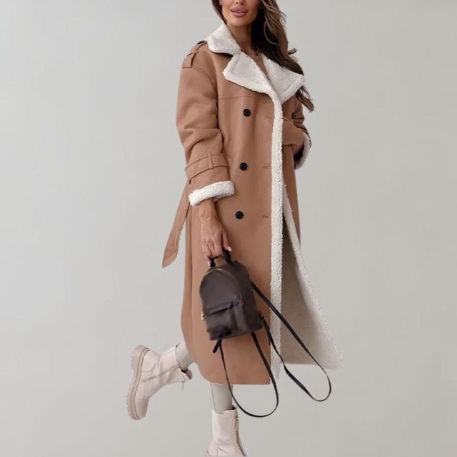 Ember –  Long warm ladies winter coat