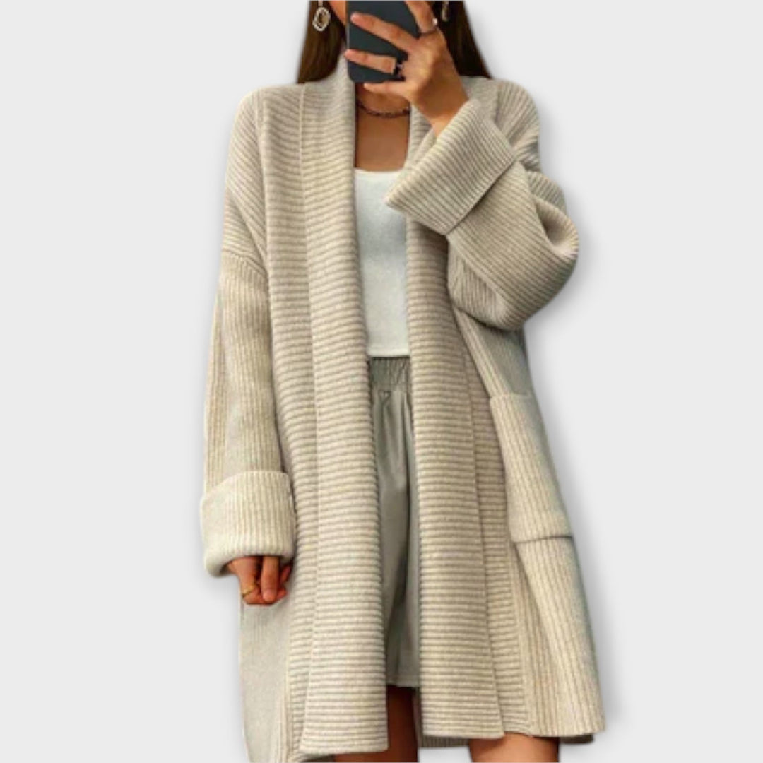 Emryn – Long Knitted Cardigan