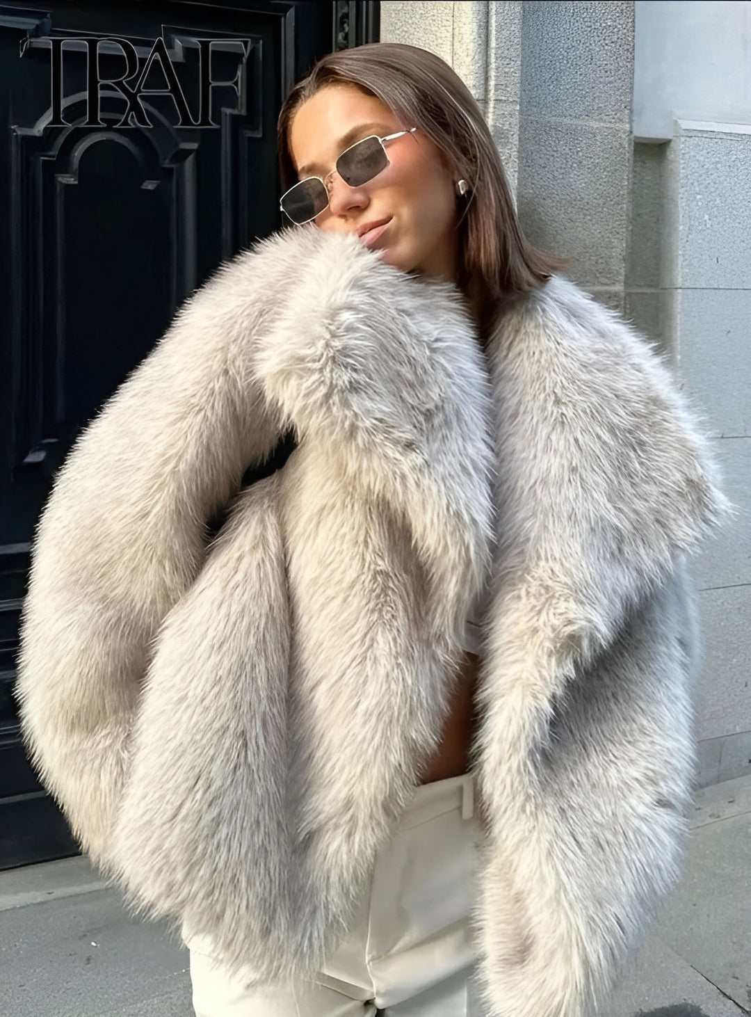 Julie - Faux Fur Coat