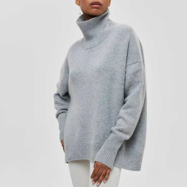 Catriona - Oversized Turtleneck Sweater
