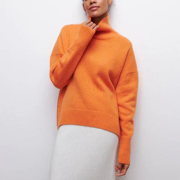 Catriona - Oversized Turtleneck Sweater