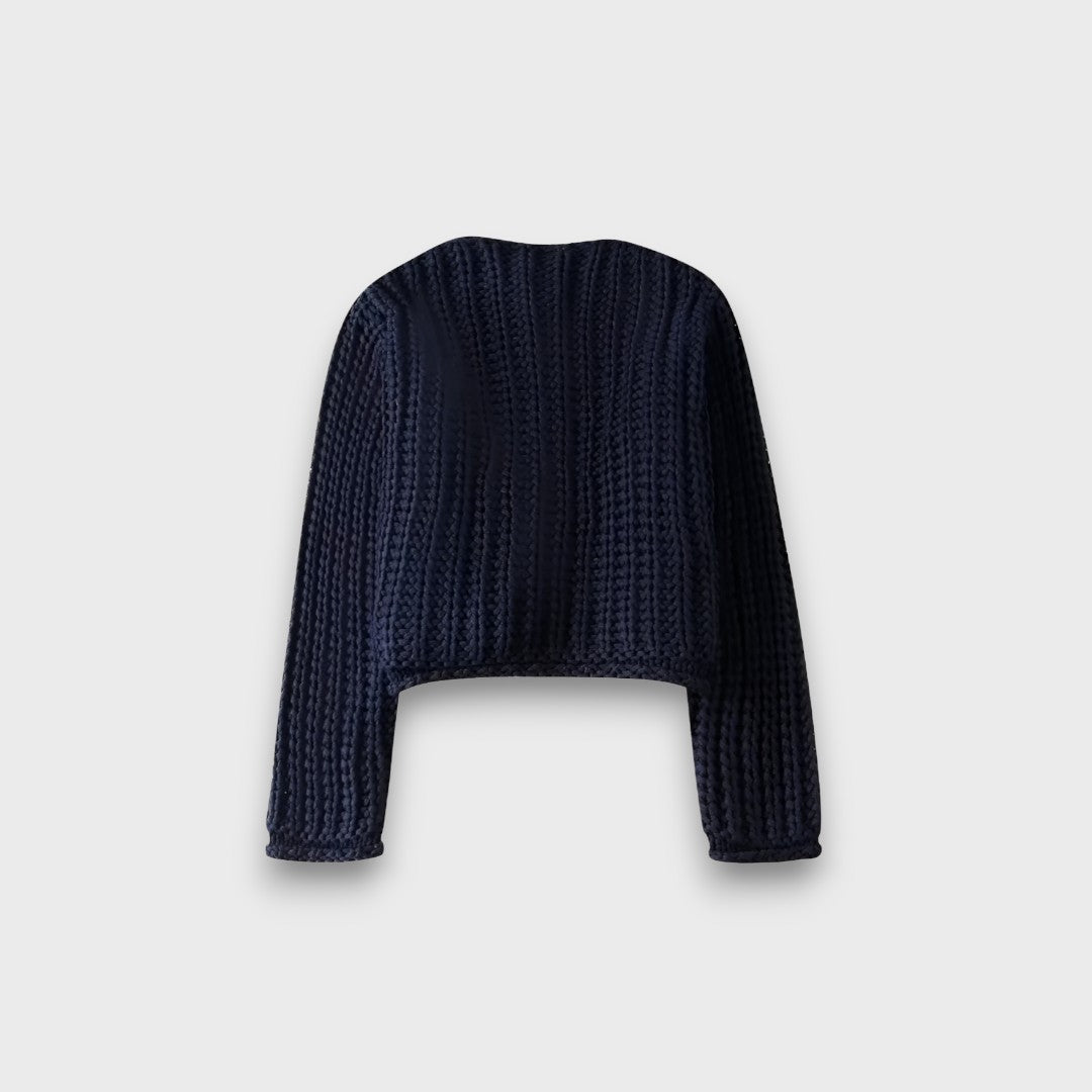 Haisley – Short Chunky Knit Cardigan