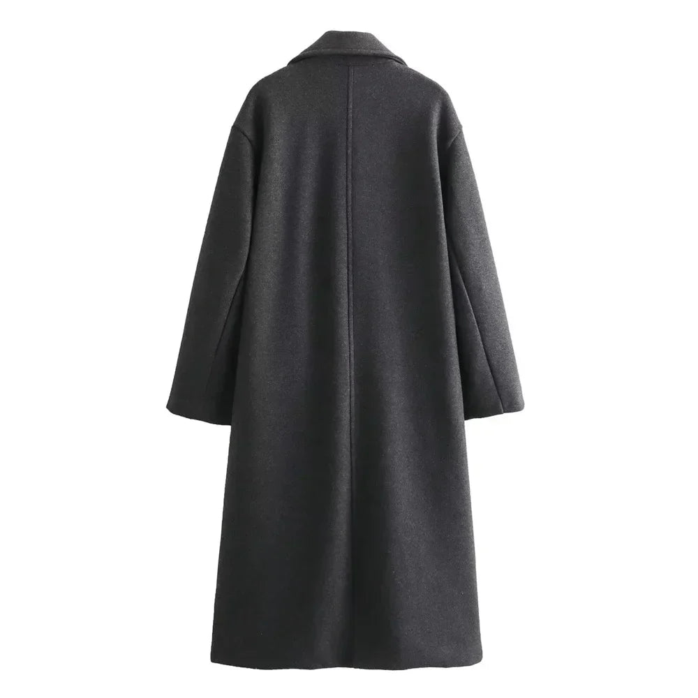 Odette -  Chic long coat jacket