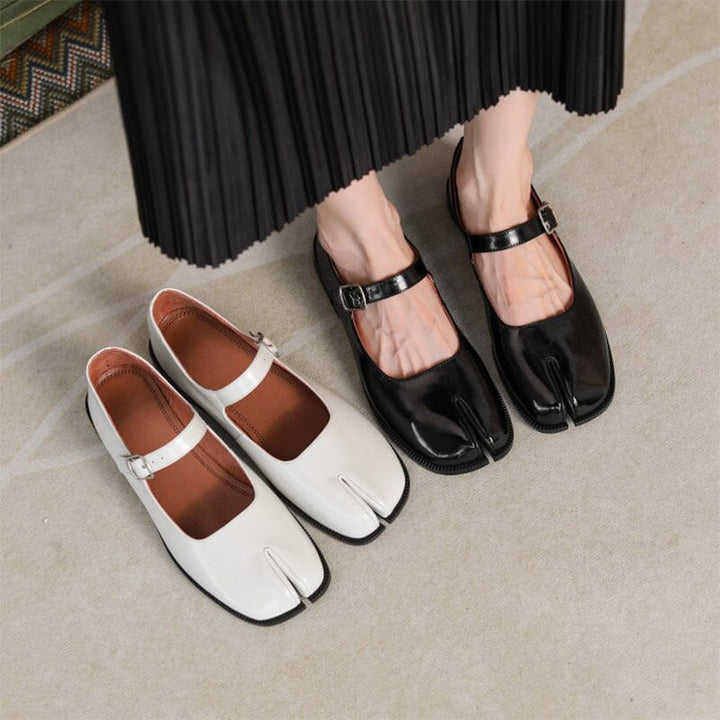 Darcy - Leather Mary Janes