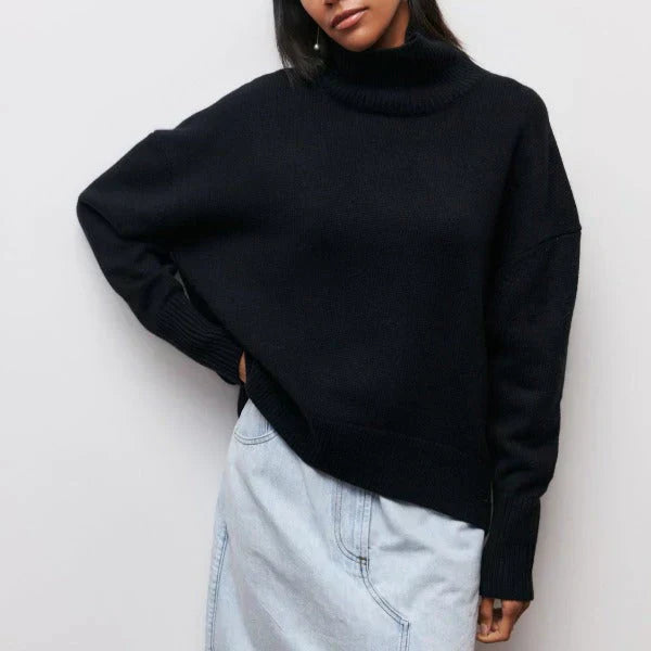 Catriona - Oversized Turtleneck Sweater