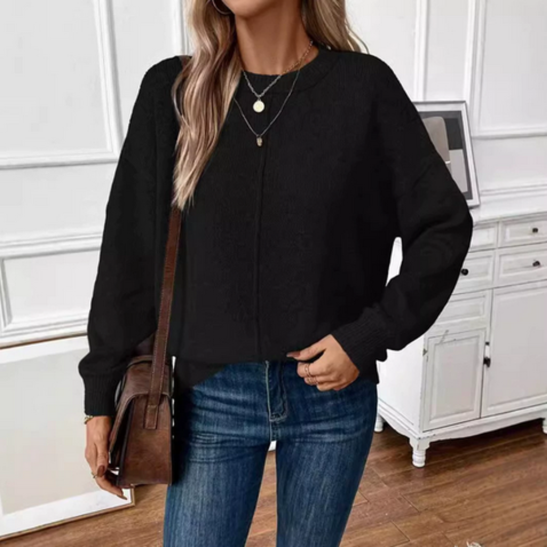 Logan - Soft Knitted Sweater with Relaxed Elegance