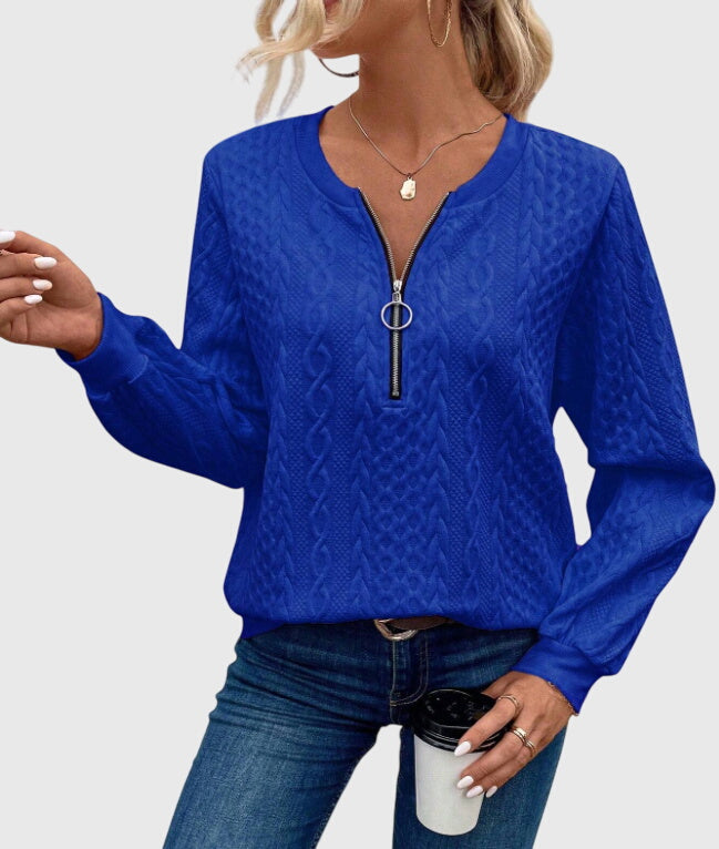 Thatcher - Sweater with Zipper