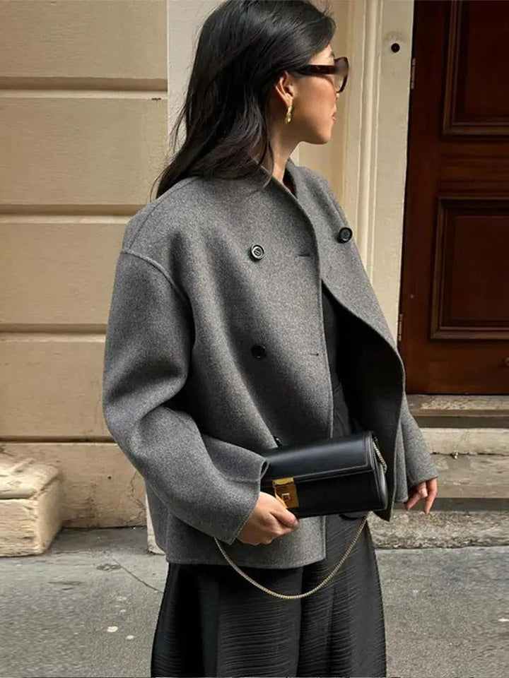 Coralie - Oversized wool coat