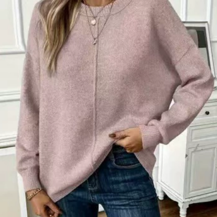 Verity - Soft Knitted Sweater with Relaxed Elegance