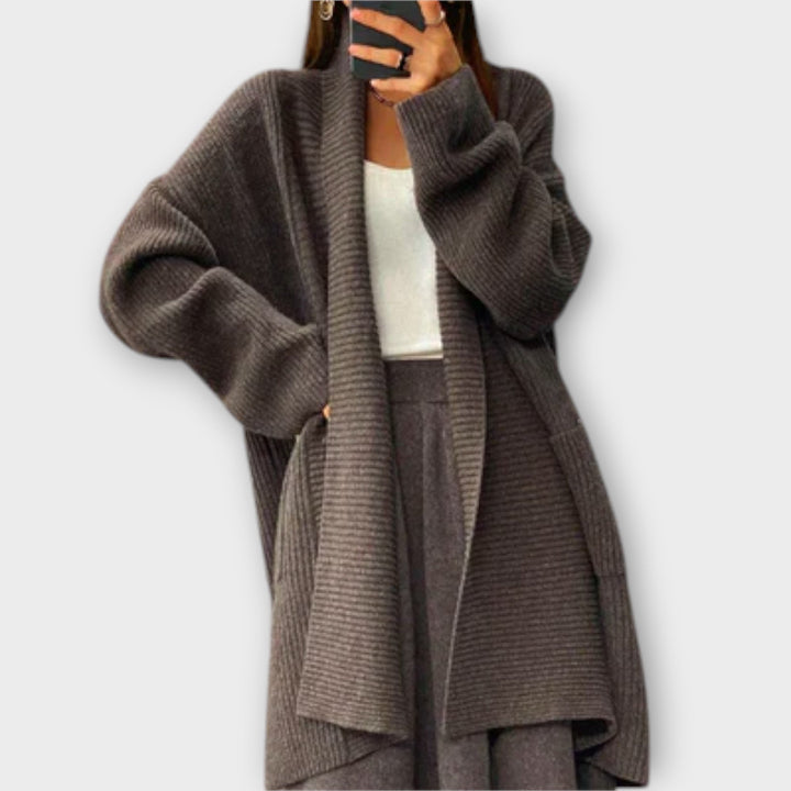Emryn – Long Knitted Cardigan