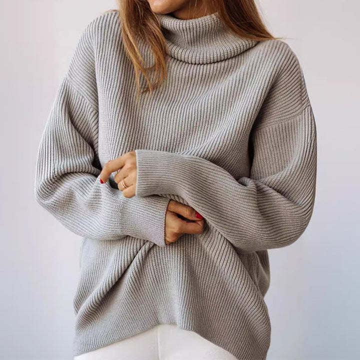 Lucinda - Chic high neck pullover