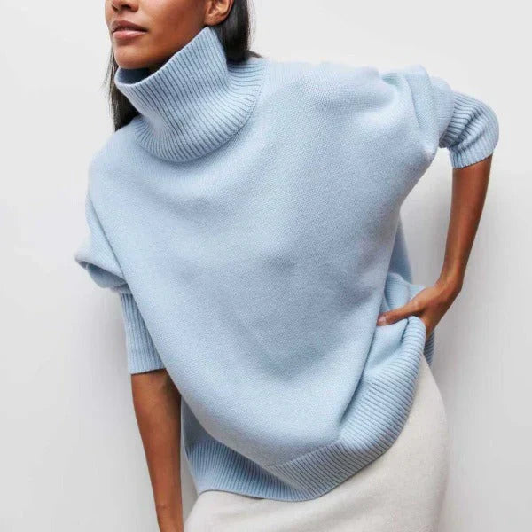 Catriona - Oversized Turtleneck Sweater