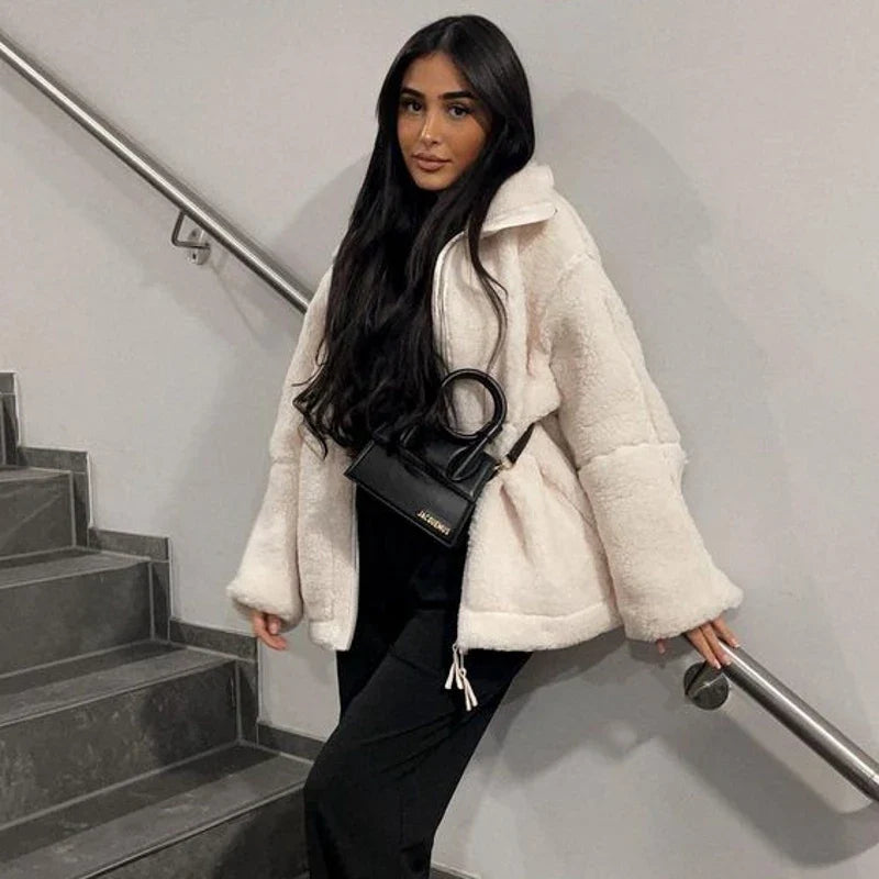 Dahlia - Autumn Winter Coat For Women Oversize Long