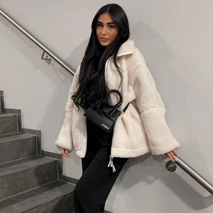 Dahlia - Autumn Winter Coat For Women Oversize Long