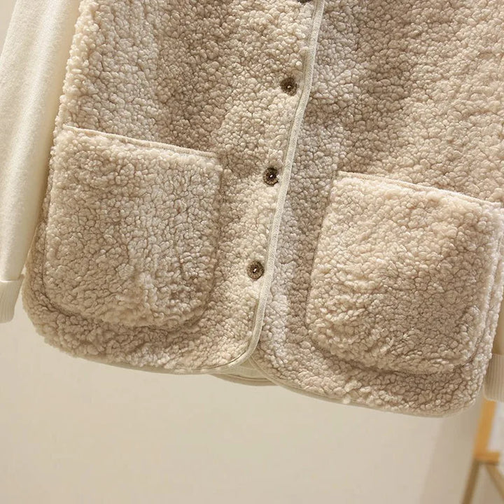 Diana - Loose Casual Sleeveless Wool Vest Top