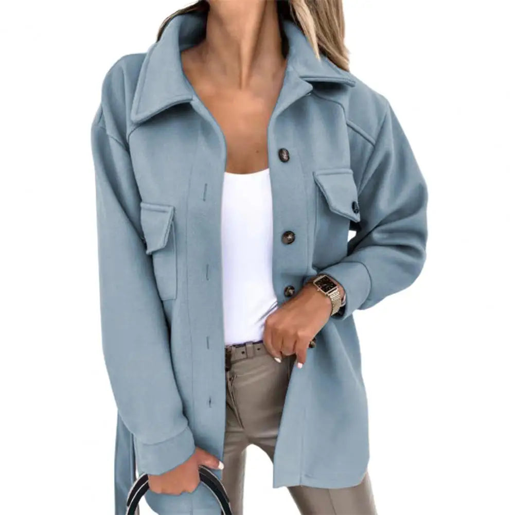 Lorien - Elegant oversized long jacket for a sophisticated style