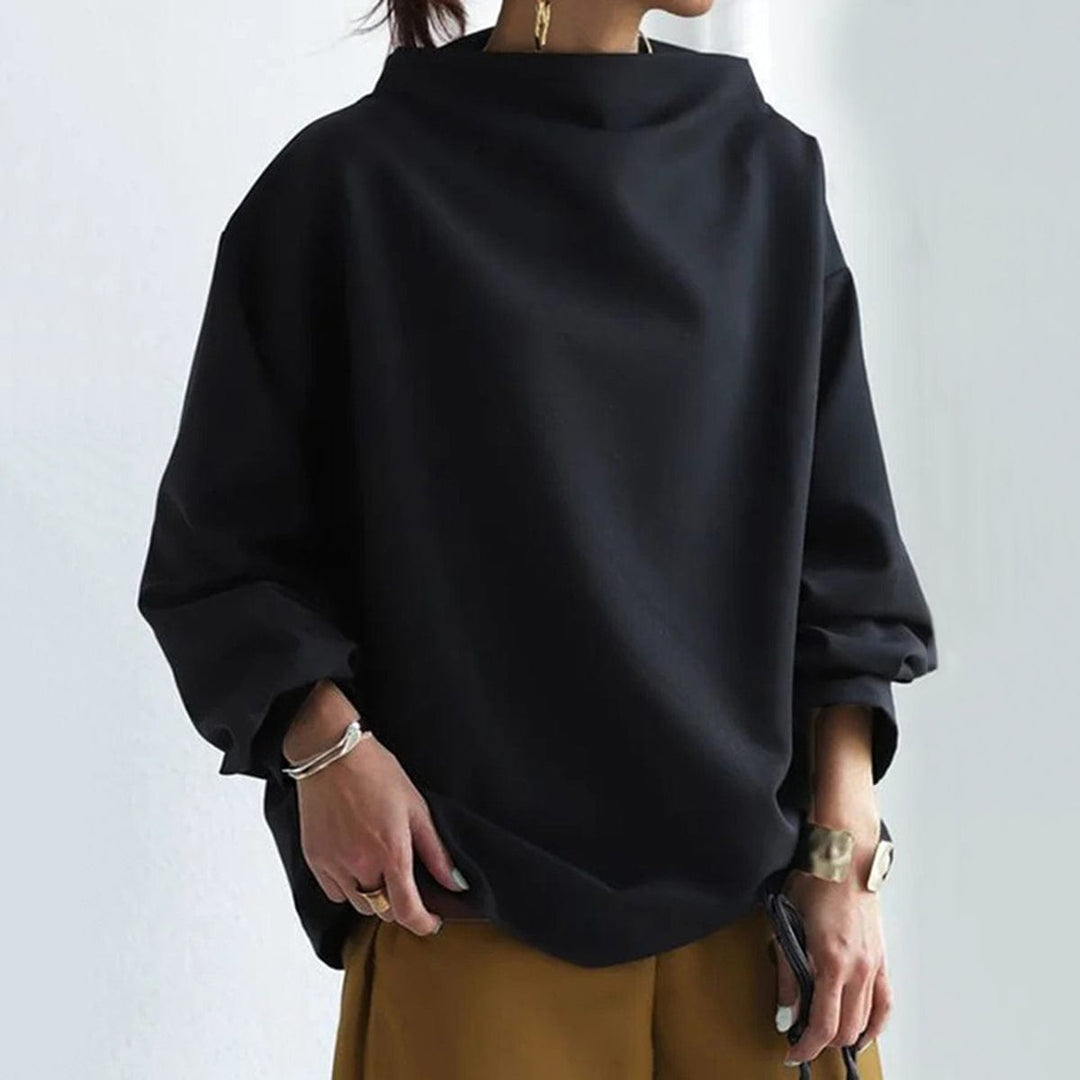 Maisie - Chic High Neck Pullover