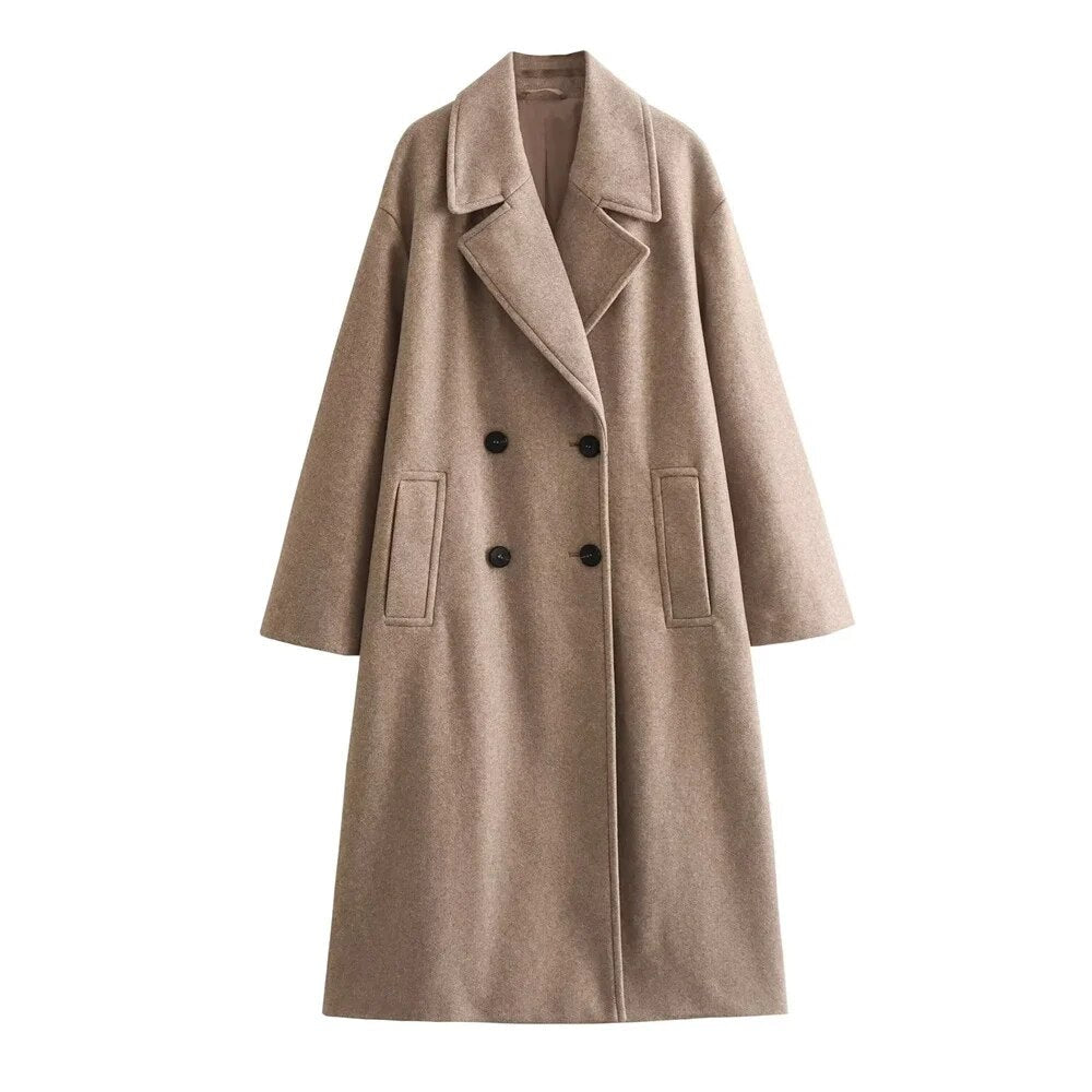 Faye - Chic long coat jacket